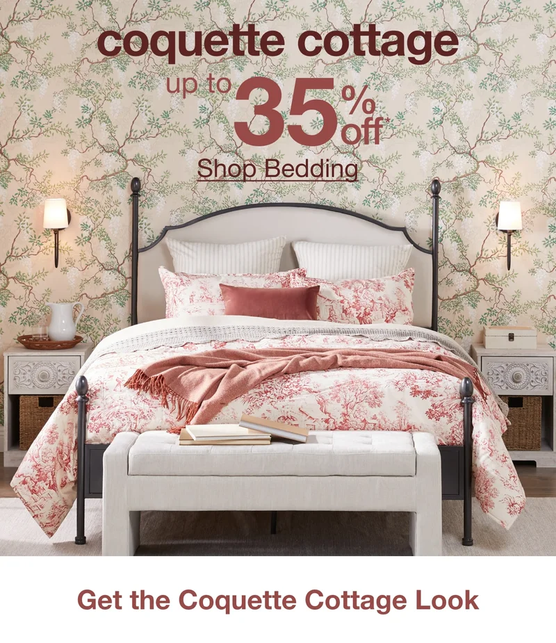 Up to 35% Off Bedding — Shop Now!
