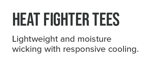 HEAT FIGHTER TEES.