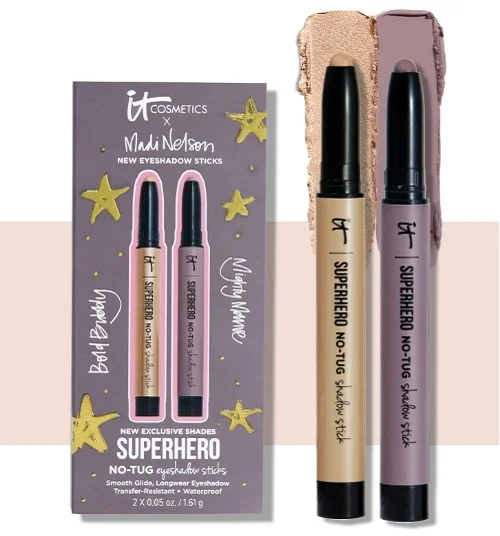 SUPERHERO NO-TUG EYESHADOW STICKS