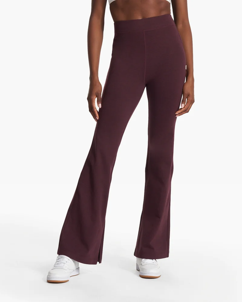 Image of Granite High Waist Flare | Cerise Heather