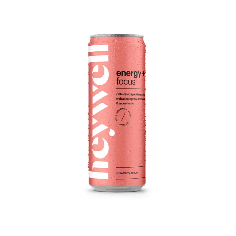 Image of Heywell Energy + Focus: Strawberry Lemon (12 Pack)