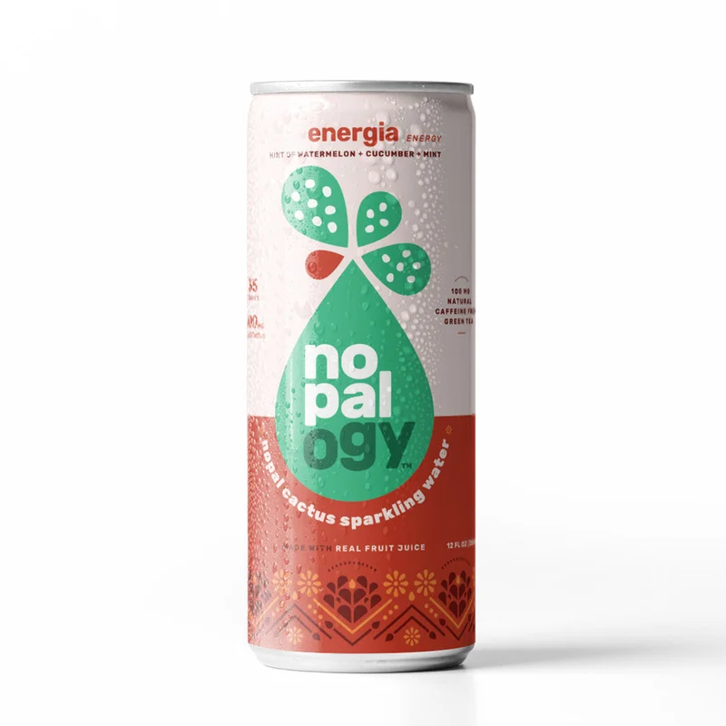 Image of Nopalogy Energía -  Watermelon Mint Cactus Beverage (Pack)