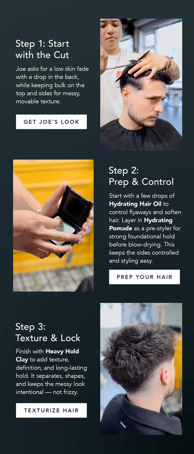 Follow these 3 steps to recreate the look