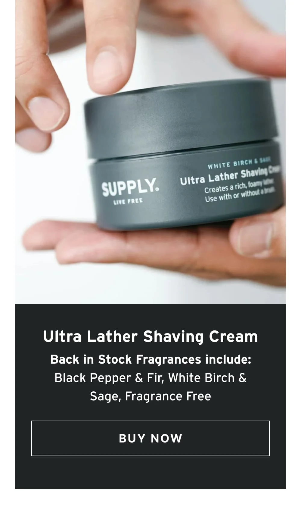 Ultra Lather Shaving Cream [ Buy Now ]