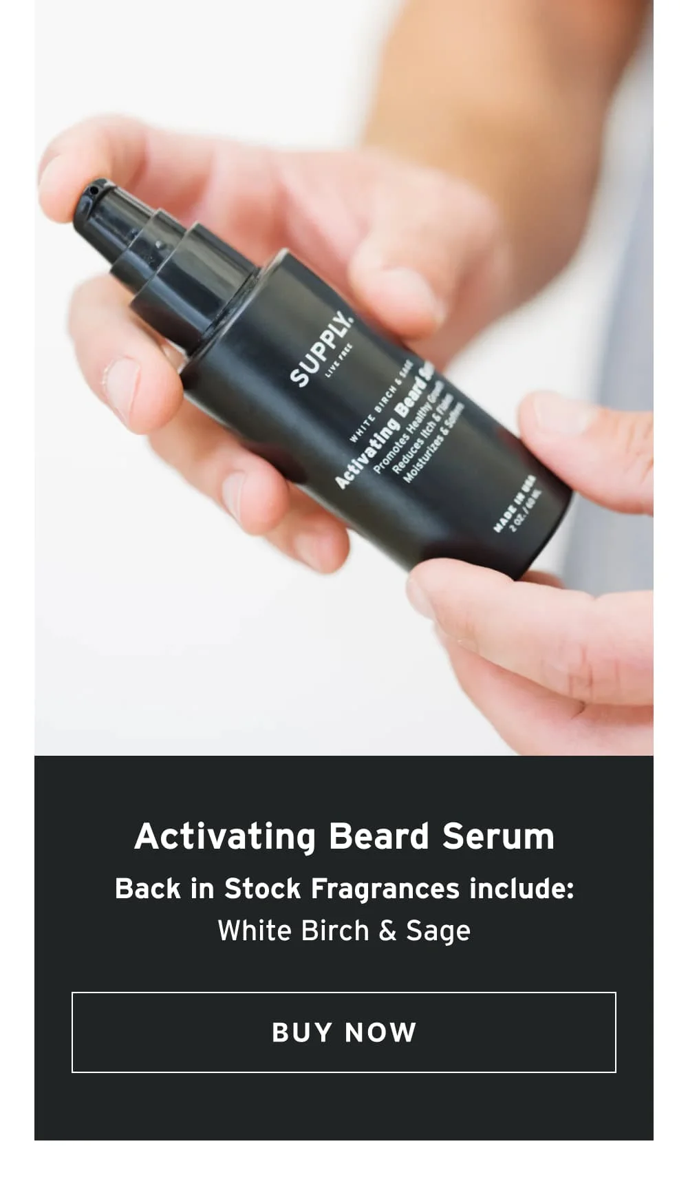 Activating Beard Serum [ Buy Now ]