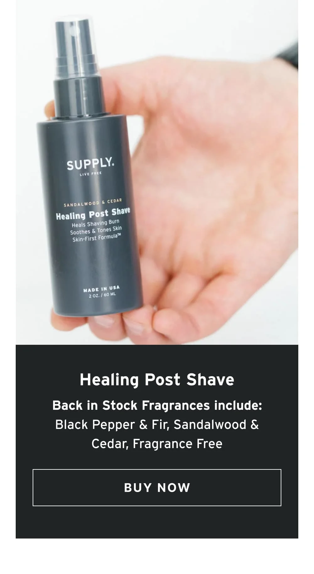 Healing Post Shave [ Buy Now ]