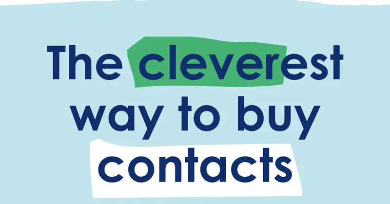 The cleverest way to buy contacts