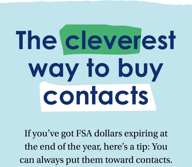 The cleverest way to buy contacts
