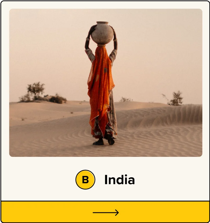 B. India