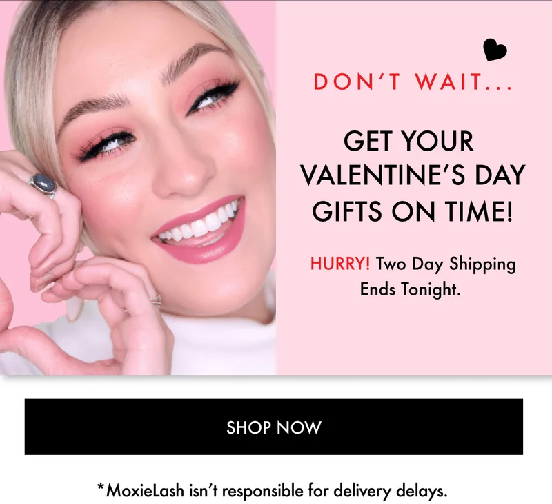 GET YOUR VALENTINES GIFT ON TIME