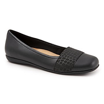 Trotters Women's Samantha Flats  Size 6 Medium  Black