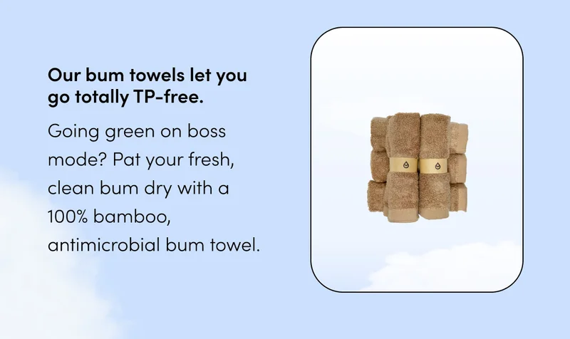 SHOP BUM TOWELS