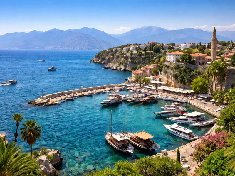 Antalya coast
