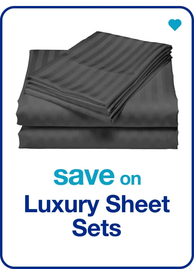 Luxury Sheets — Shop Now!