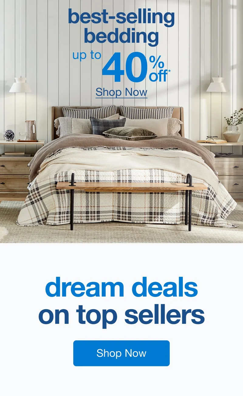 Best-Selling Bedding Up to 40% off — Shop Now!
