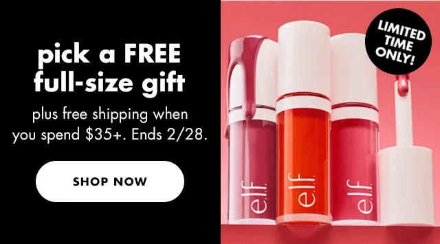 pick a free full-size gift!