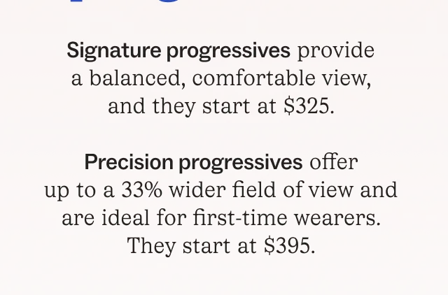 precision progressives