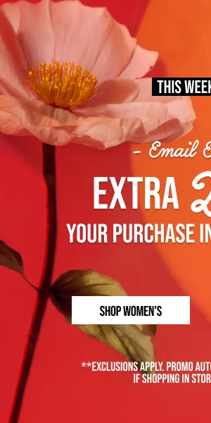 Extra 25% off Shop Women's