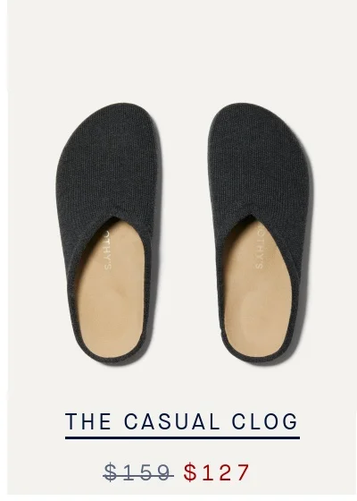 THE CASUAL CLOG