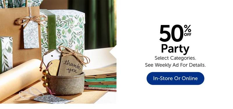 50% Off Party