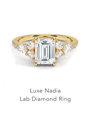 Luxe Nadia Lab Diamond Ring
