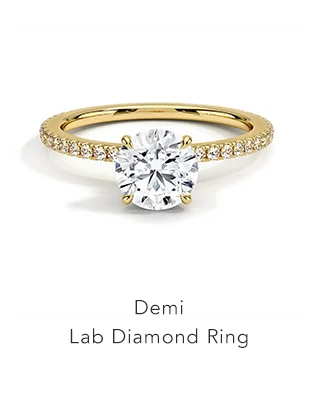 Demi Lab Diamond Ring