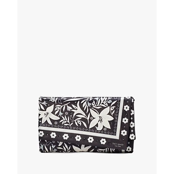Fold Bandana Printed Clutch