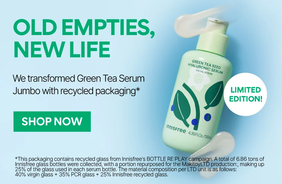 BOTTLE RE:PLAY GREEN TEA SERUM