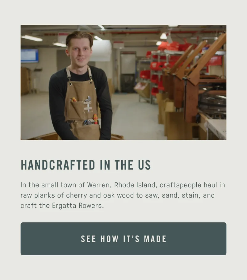 Handcrafted in the US