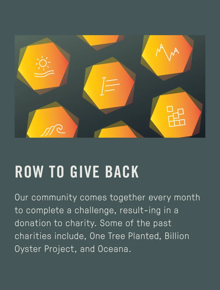 Row to give back