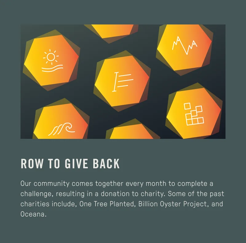 Row to give back