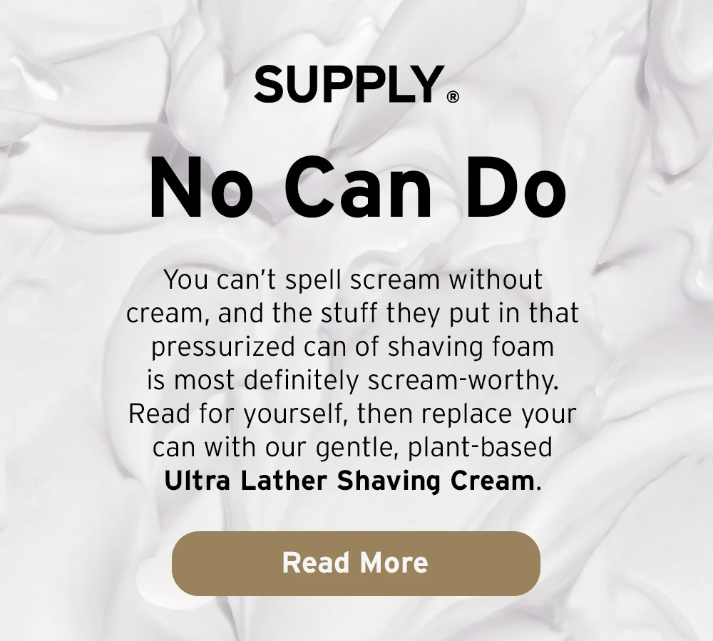 [The Truth Behind Foaming Shaving Cream]