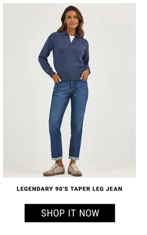 Women's Legendary 90's Taper Leg Jean
