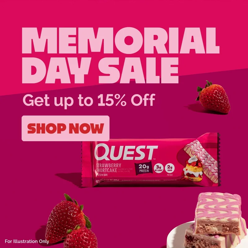 Quest Nutrition Memorial Day Sale