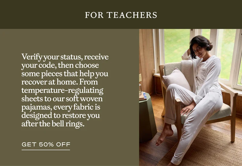 50% Off For Teachers