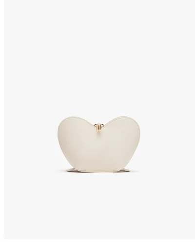 Mini Heart Case Ecru