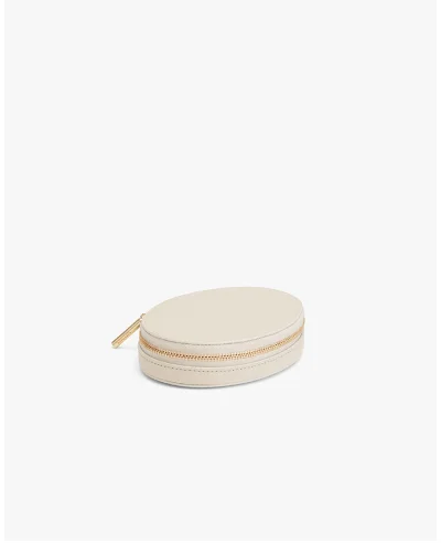 Mini Jewelry Case Ecru