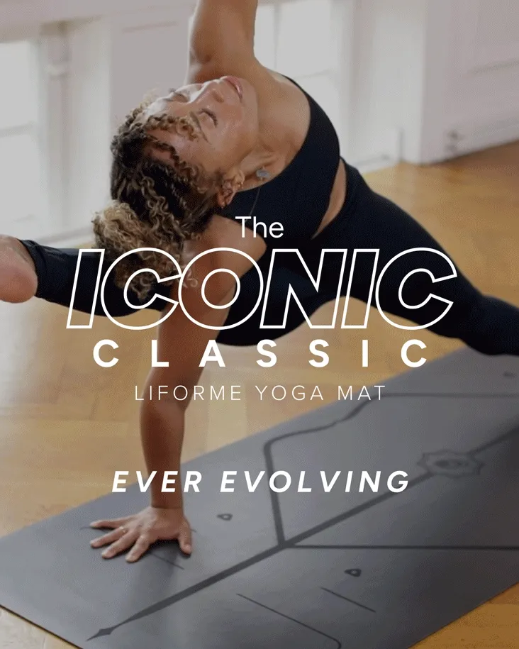 The Iconic Classic Liforme Yoga Mat. Ever Evolving.