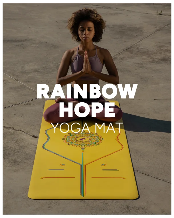 Rainbow Hope Yoga Mat