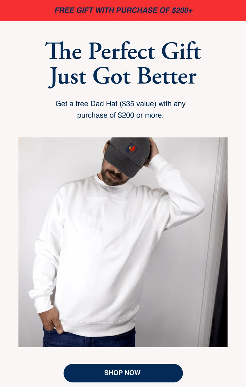 Free Gift With Purchase
