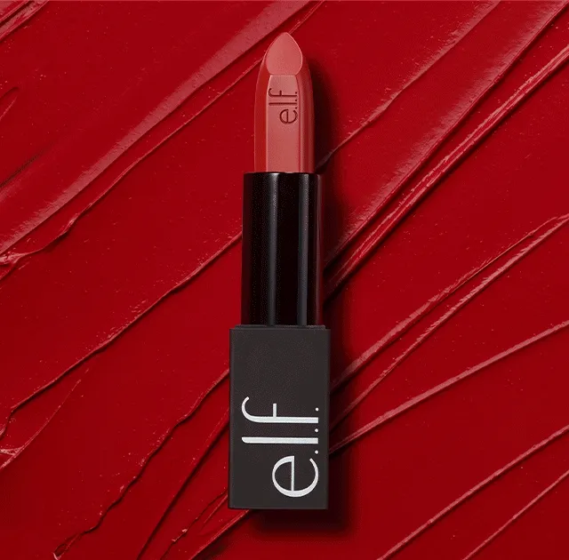 O FACE Satin Lipstick + Glow Reviver Lip Oil + Cream Glide Lip Liner