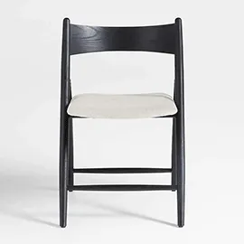 Petrie Black Ash Folding Chair