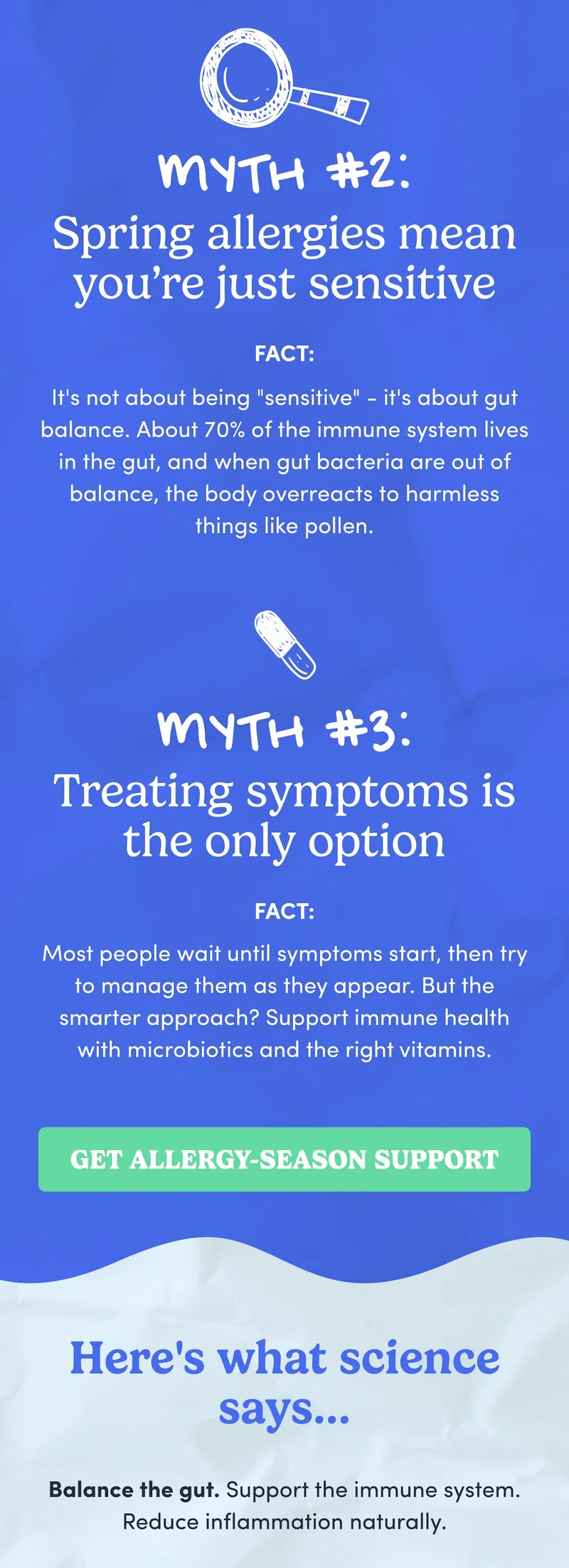 Get allergy-season support
