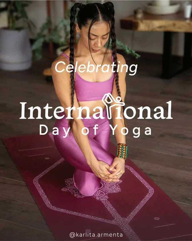 Celebrating International Day of Yoga