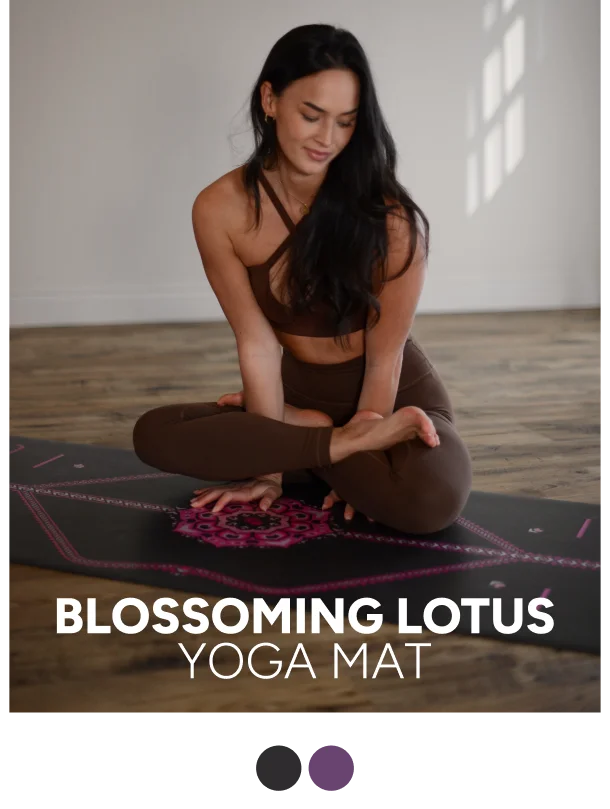 Blossoming Lotus Yoga Mat