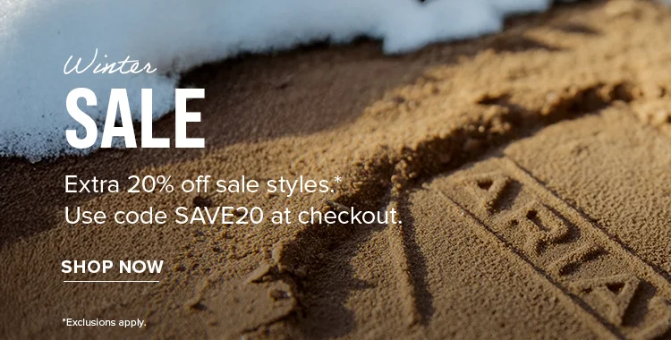 Extra 20% off sale styles - Use code discount code at checkout.
