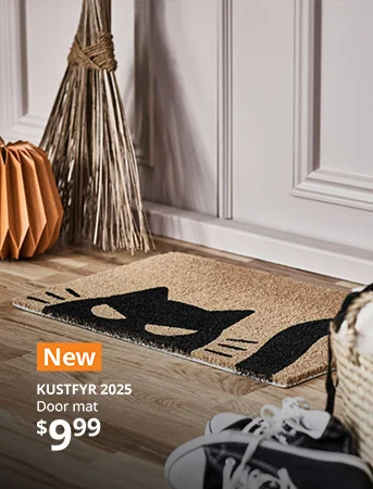 New KUSTFYR 2025 Door mat $9.99