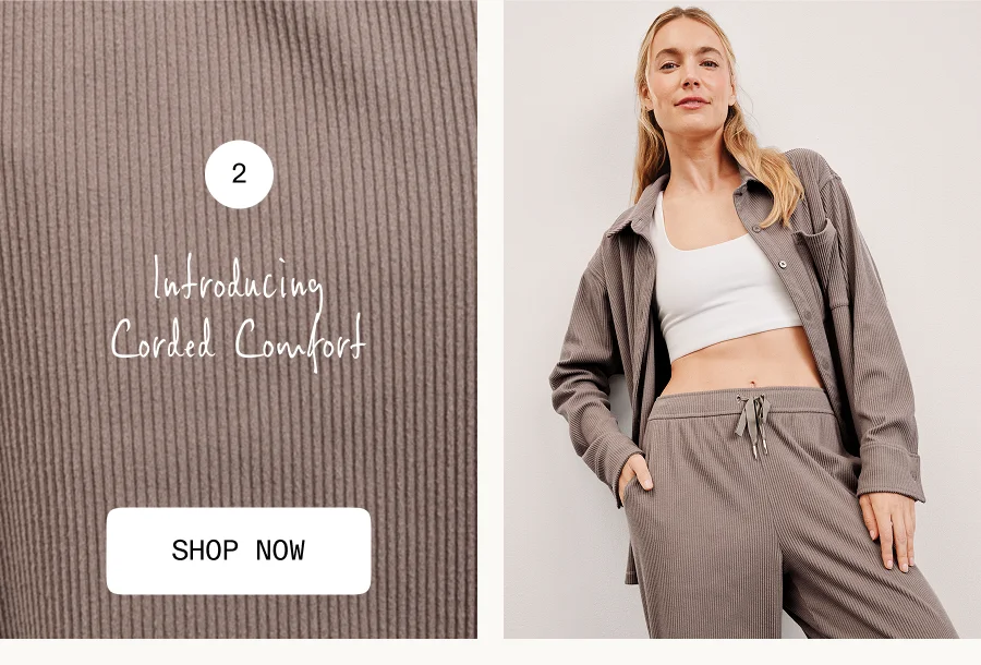 Breathe Easy Comfort Cord Button Up in Cappuccino