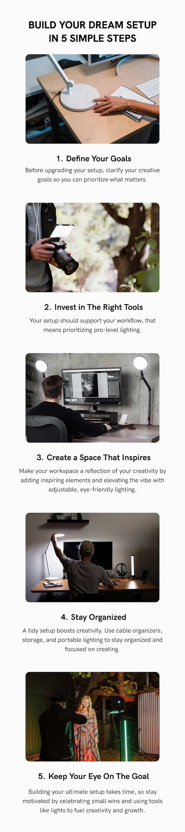 Build Your Dream Setup In 5 Simple Steps