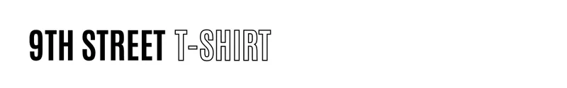 9TH STREET T-SHIRT